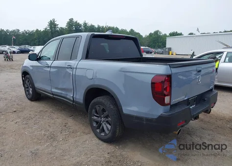 2023 Honda Ridgeline Sport from USA, damaged, VIN 5FPYK3F1XPB046615